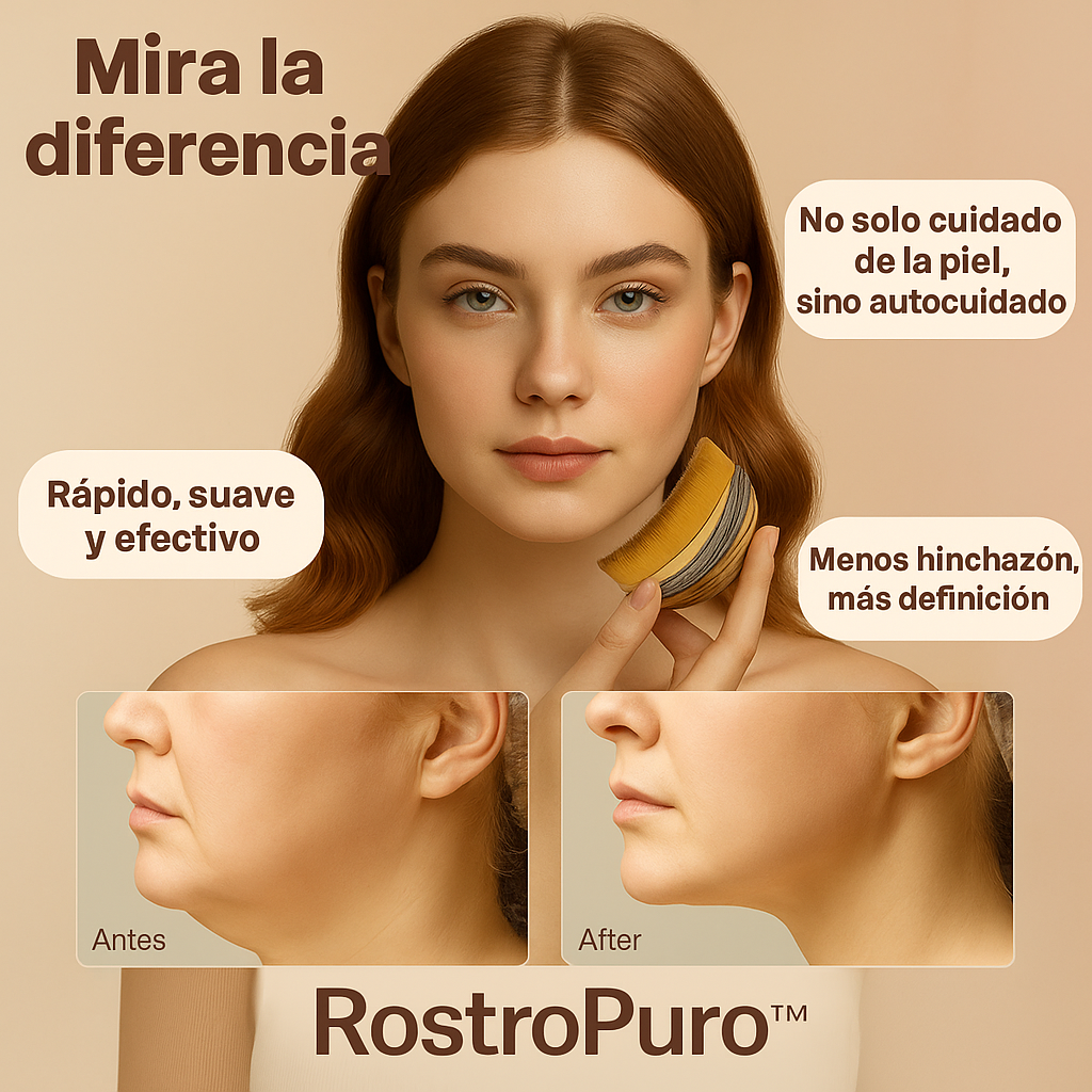RostroPuro™ – Despídete de la cara hinchada y despierta tu brillo natural